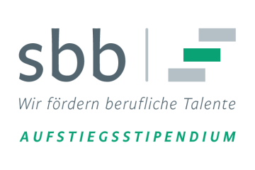 Logo des Aufstiegsstipendiums der sbb (Grafik: sbb)  
