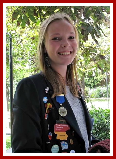 Aufnahme von Stipendiatin Katharina (Foto: privat)