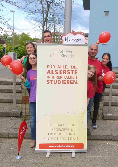 Unsere ArbeiterKind.de-Gruppe in Hildesheim (Foto: ArbeiterKind.de)