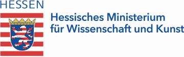 Logo des Hessischen Ministeriums für Wissenschaft und Kunst. 