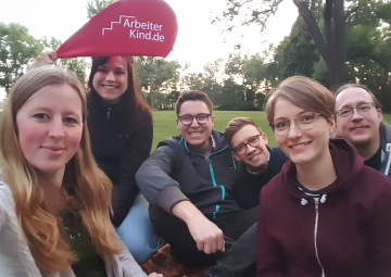 Unsere ArbeiterKind.de-Gruppe in Halle (Foto: ArbeiterKind.de Halle)