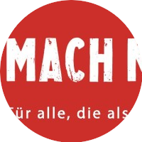 Ansicht Mach mit Flyer