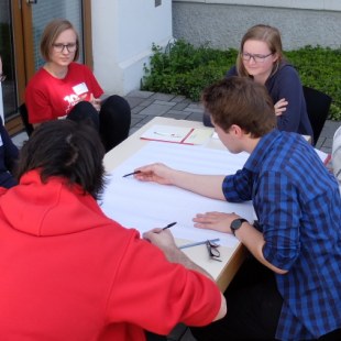 Regionaltreffen Hessen in Gießen: Gesprächsrunde (Foto: ArbeiterKind.de)