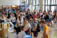 Blick auf die vielen Besucher der Stuzubi in Frankfurt. Foto: Stuzubi